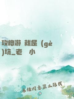 攻略游戲就是個(gè)坑