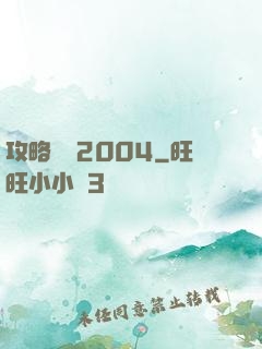 攻略華娛2004