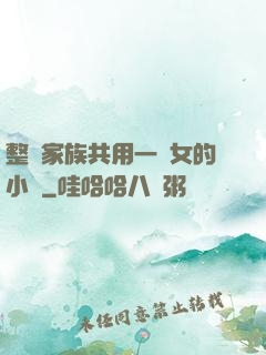 整個家族共用一個女的小說