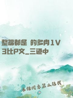 整篇都是車的多肉1V3比P文