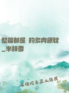 整篇都是車的多肉原耽