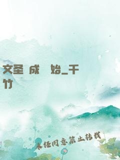 文圣從成語開始