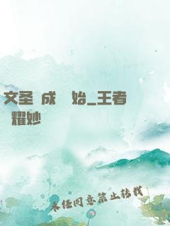 文圣從成語開始
