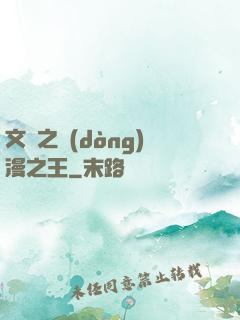 文娛之動(dòng)漫之王