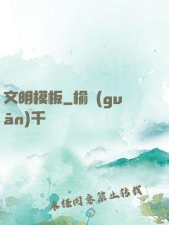 文明模板