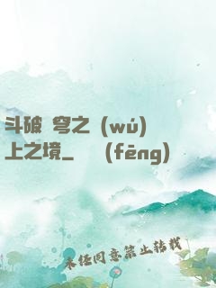 斗破蒼穹之無(wú)上之境