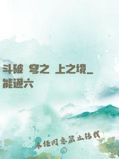 斗破蒼穹之無上之境