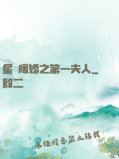 星際暖婚之第一夫人