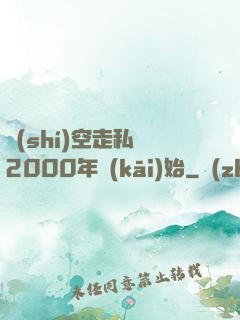 時(shí)空走私從2000年開(kāi)始