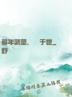 暮年武圣，無敵于世
