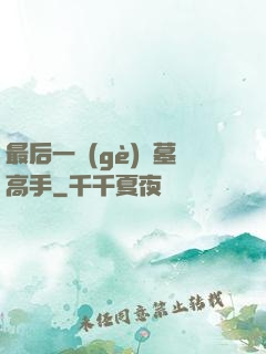 最后一個(gè)盜墓高手
