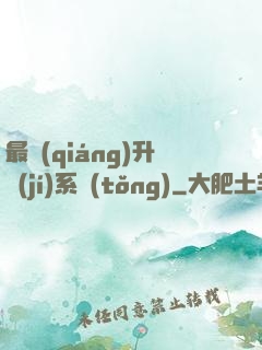 最強(qiáng)升級(jí)系統(tǒng)
