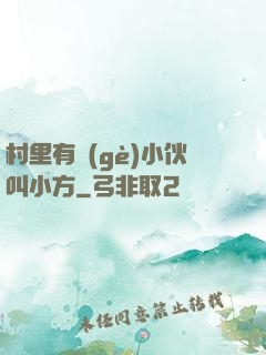 村里有個(gè)小伙叫小方