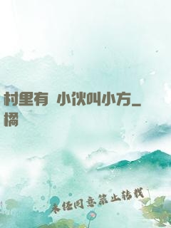 村里有個小伙叫小方