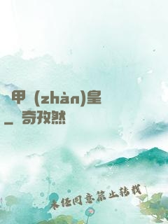 機甲戰(zhàn)皇