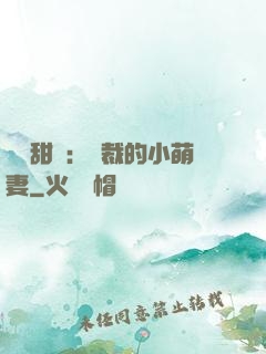 歡脫甜寵：總裁的小萌妻