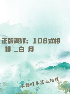 正版妻奴：108式相愛相殺