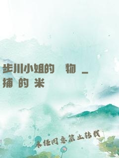 步川小姐的貧窮物語