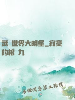 武俠世界大明星