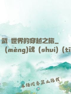 武俠世界的穿越之旅