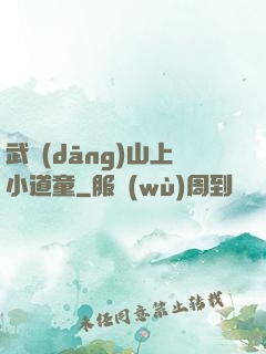 武當(dāng)山上小道童