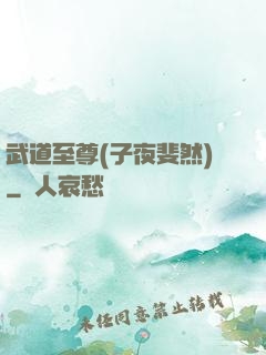 武道至尊(子夜斐然)
