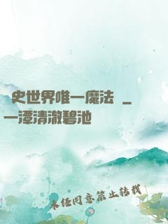 歷史世界唯一魔法師