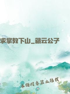 求掌教下山