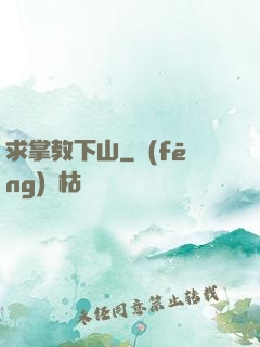 求掌教下山
