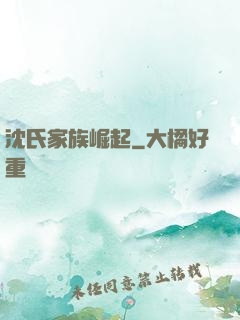 沈氏家族崛起