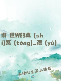 游戲世界的真實(shí)系統(tǒng)
