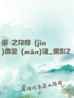 游戲之攻略進(jìn)度全滿(mǎn)值