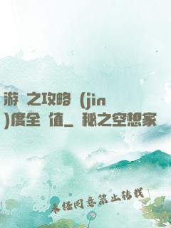 游戲之攻略進(jìn)度全滿值