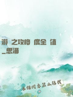游戲之攻略進度全滿值