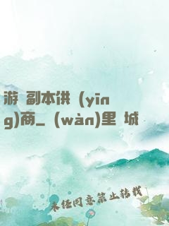 游戲副本供應(yīng)商