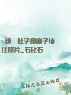 漲精裝滿肚子用塞子堵住照片