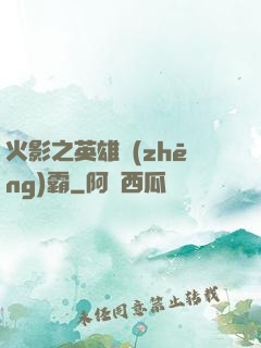 火影之英雄爭(zhēng)霸
