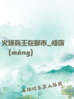 火爆兵王在都市