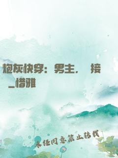 炮灰快穿：男主，請接駕