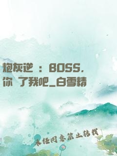 炮灰逆襲：BOSS，你從了我吧