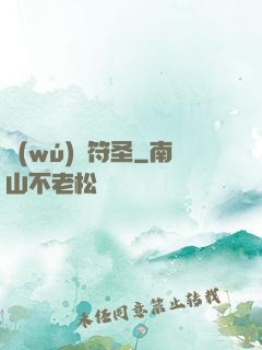 無(wú)敵符圣