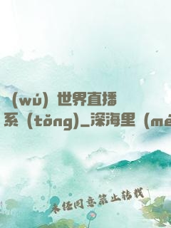 無(wú)盡世界直播系統(tǒng)
