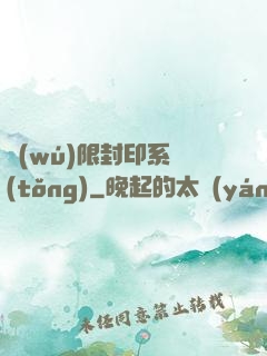 無(wú)限封印系統(tǒng)