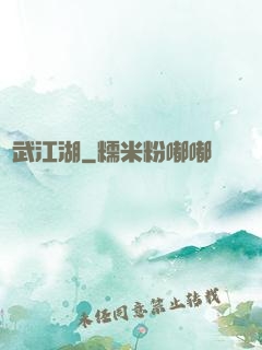 無武江湖