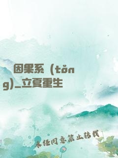 無雙因果系統(tǒng)