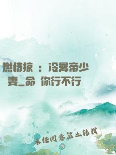 燃情掠愛：冷禽帝少獨寵妻