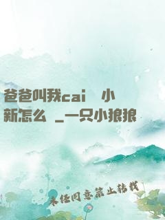 爸爸叫我cai媽媽小新怎么讀
