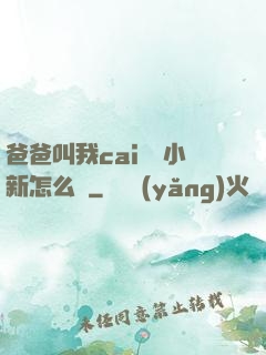 爸爸叫我cai媽媽小新怎么讀