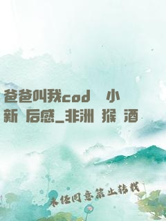 爸爸叫我cod媽媽小新讀后感