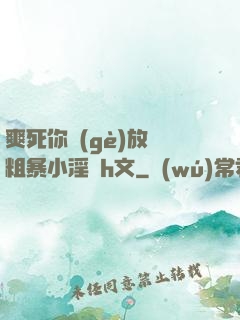 爽死你個(gè)放蕩粗暴小淫貨h文